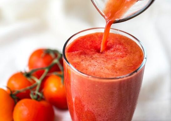 paradajkové smoothie na chudnutie