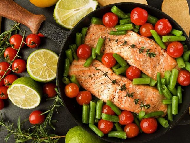 ryby so zeleninou pre bezlepkovú diétu