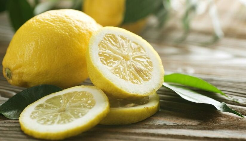 citrón na prípravu čaju na chudnutie